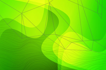Fototapeta na wymiar abstract, green, pattern, design, illustration, wallpaper, light, graphic, texture, backdrop, wave, art, color, digital, line, blue, image, lines, technology, artistic, yellow, backgrounds, waves
