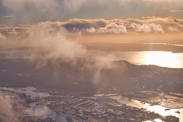 2020-01-18 HARBOR ISLAND AND WEST SEATTLE FROM TEN THOUSAND FEET