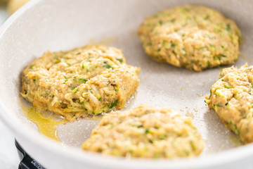 Zucchini cakes