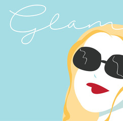 Glam woman