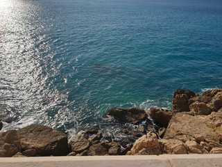 Blick aufs Meer in Nizza
