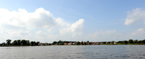 Das Stettiner Haff bei Altwarp.