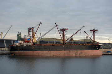 ship in port