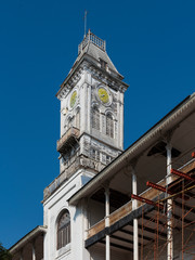 tower of the palace of wonder, stonetown, zanzibar