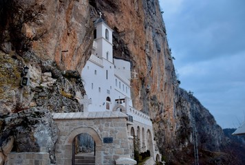 Fototapeta premium Ostrog Monastery, Montenegro