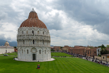 The Pisa Baptistery of St. John is a Catholic ecclesiastical building in Pisa.