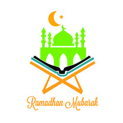 Ramadan Kareem islamic design logo