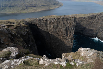 Faroe islands summer mountains