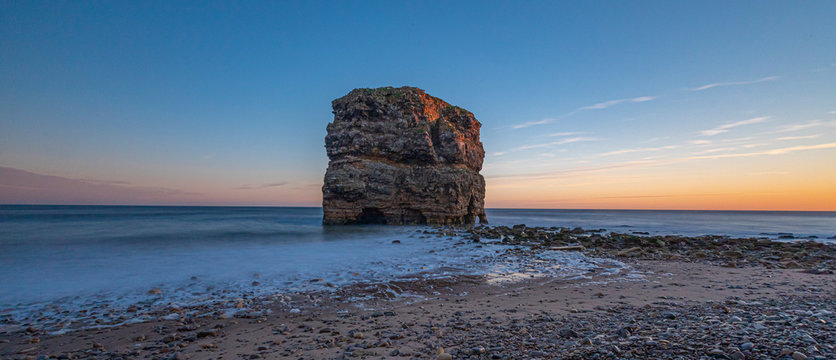 Marsden Rock Early morning sun