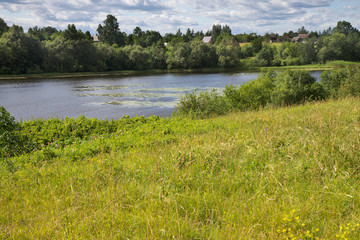 View of Old (Staryi) Lepel. Belarus