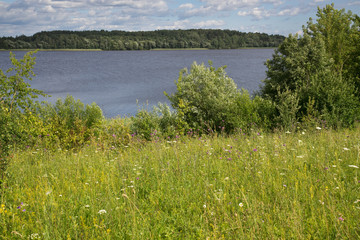 landscape near Old (Staryi) Lepel. Belarus
