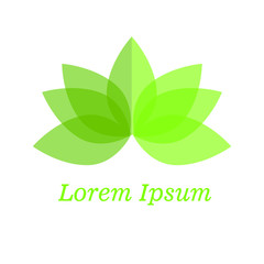 modern and elegant logo design for spa and resort logo, symbol icon. abstract logo