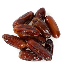 date fruit isolated on white background