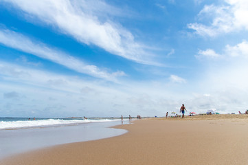 beach and sea - Punta del Diablo Uruguay