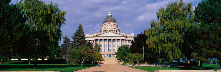 This is the State Capitol in daylight. It will be the winter Olympic city for the year 2002.