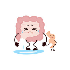 Cartoon character intestines.