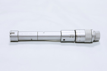 Calibration Bore micrometer. Device for accurate measurement of hole diameter.