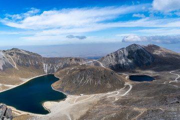 View of the Top of Nevado de Toluca Mountain