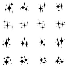 star blink illustration icon vector