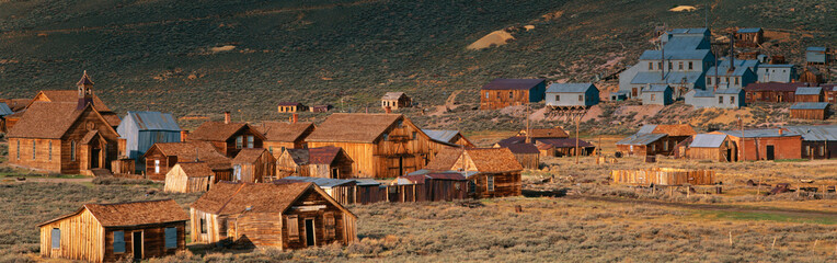 Bodie ghost town from around 1859. Northern California.