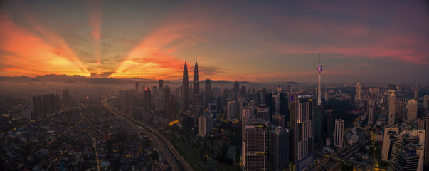 Kuala Lumpur night Scenery, The Palace of Culture