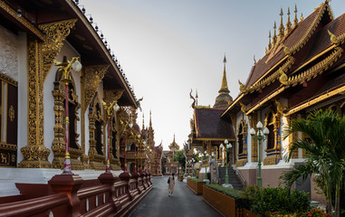 Buddhist Temple in Chiang Mai, Thailand