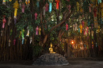 Buddhist Temple in Chiang Mai, Thailand