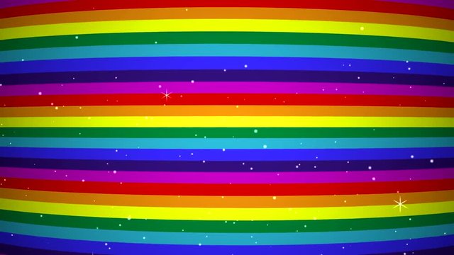 Arcoiris Wave Flag Motion Background