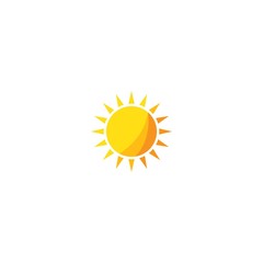 sun ilustration logo vector