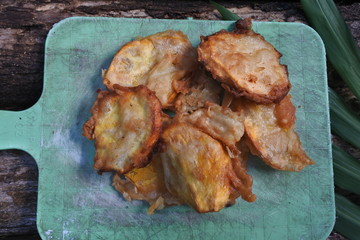 photo of sweet potato on wood background good for fried food