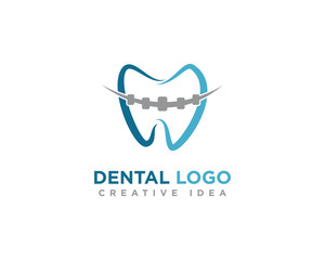 Medical Dental Logo Design Vector