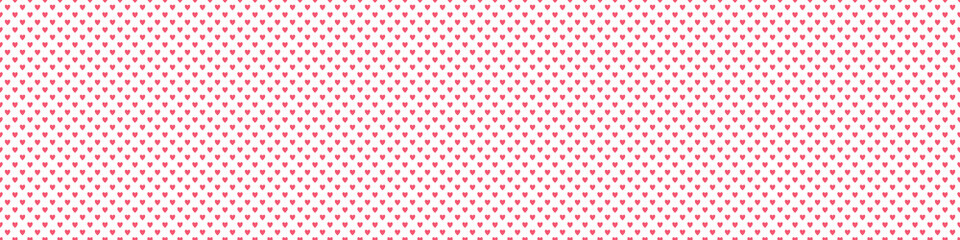 Hand drawn holiday background with abstract hearts. Seamless light pattern. Valentine's day