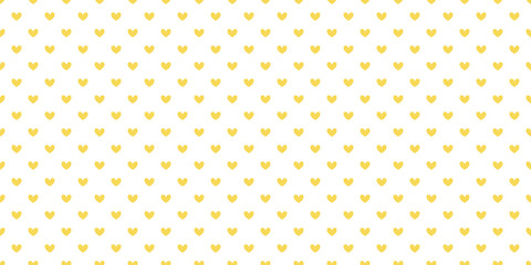 Hand drawn background with abstract hearts. Seamless light wallpaper on surface