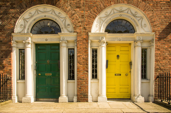 Georgian Era Doorways - Dublin