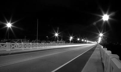 bridge at night