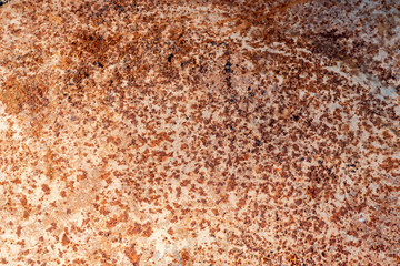 Brown iron rusty background,Dark worn rusty metal texture background
