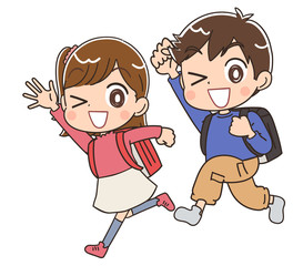 キッズ 子ども かわいい マンガ 素材