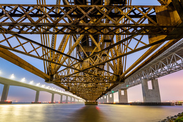 Benicia-Martinez Bridge at Dusk