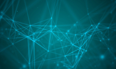 Abstract network background.Line  connection concept