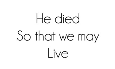 Lent season Quote, typography for print or use as poster, card, flyer or T shirt