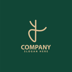 initial y ,eco green logo template design vector icon illustration