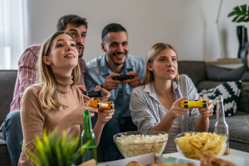 Friends and video games