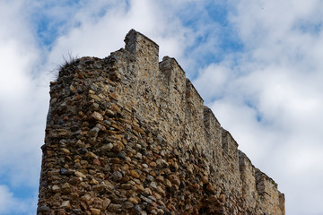 Mamure castle walls and bastions