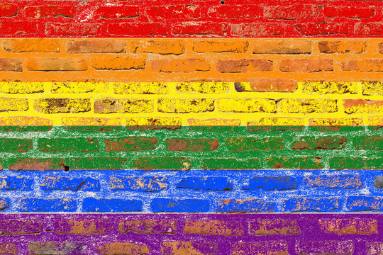 Drapeau arc-en-ciel, couleurs LGBT