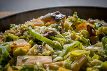 Moroccan couscous with vegetables