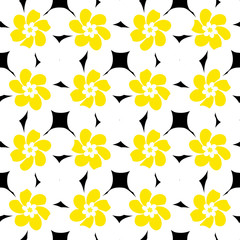 seamless floral pattern with flowers