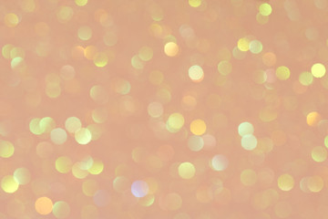 Abstract background with bokeh defocused lights over light background