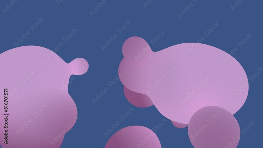Aufkleber abstract liquid shape colored lush lava and aqua menthe on whit backgrounds. fluid design. isolated 
