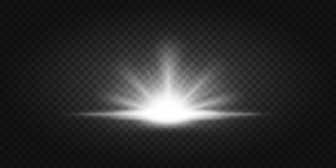 White rising on transparent background. Suitable for product advertising, product design, and other