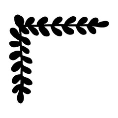 vintage vector set of hand drawn tree branches with leaves and flowers. Spring time, blossom, floral, cute.